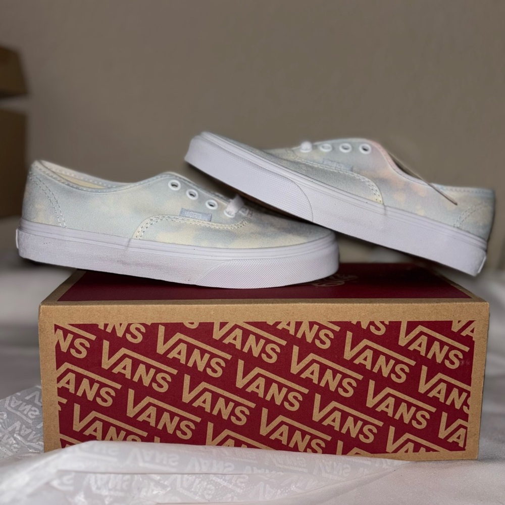VANS Bleach Wash Authentic Shoes 2.5Y